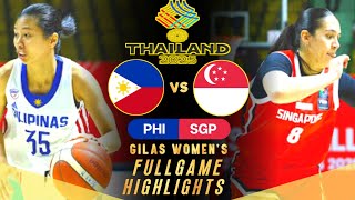 Gilas Womens Philippines Vs Singapore Fullgame Highlights 33Rd Sea Games December 14, 2025