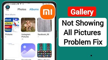 How to Fix Redmi Gallery Not Showing All Pictures I Redmi Mi Gallery Photo Not Showing Problem Solve