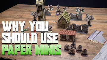 Why Use Paper Minis in Wargaming