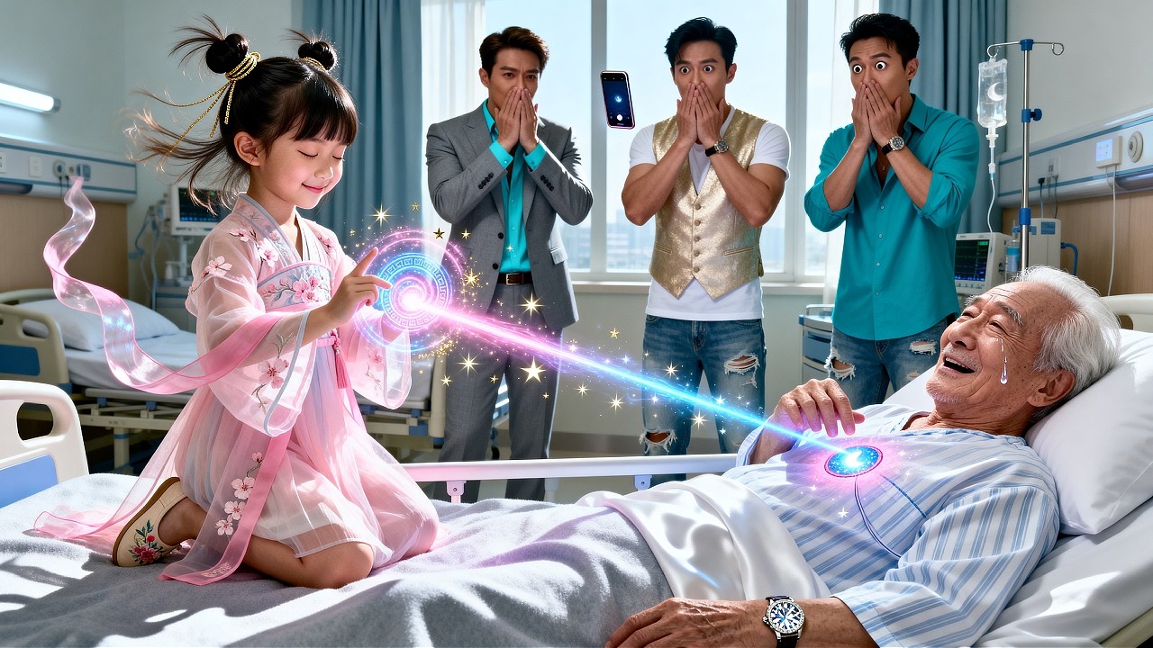 媽媽離世我被父親抛棄，首富爺爺被我壹吻喚醒，還幫領養我的豪門抓出內奸，我竟然真的有預言術《爹地別跑，我是妳的小福星！》