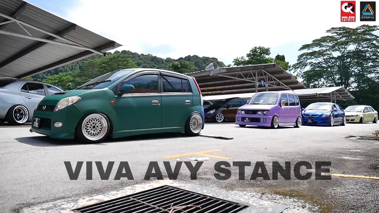 Perodua Viva Avy Stance Speed Bump Challenge - Stance 