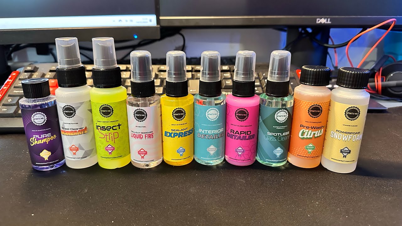 Infinity wax sample kit