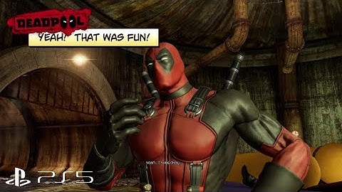 Deadpool (PS5) Playthrough Gameplay Part 2 - Taking a Chance 4K HDR