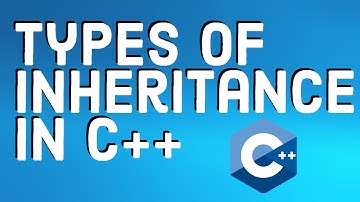 C++ Tutorial for Beginners 24 - Types of Inheritance in C++