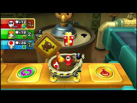 Mario Party 9: Solo Mode with Toad: Bob-Omb Factory