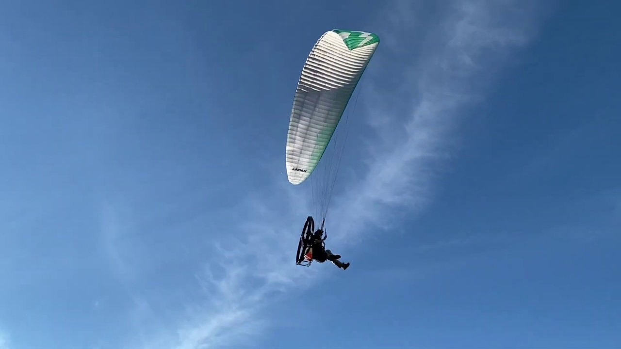 50xChallenge flying the Scout Paramotor in Montana