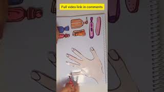 paper play nail arts , how to nail art ASMR , nail care #nail #short #shorts #viral #viralshort