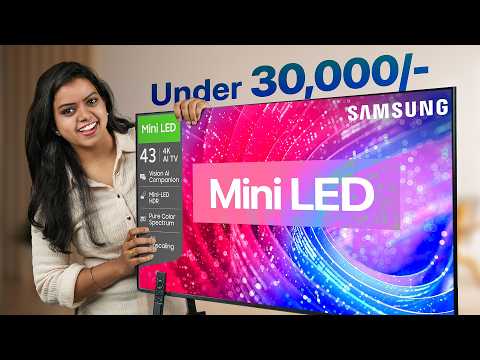 Best 43" TV Under ₹30,000 in 2026? Samsung Mini LED Honest Review