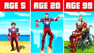 Surviving 99 YEARS as IRONMAN In GTA 5 RP! (Challenge)