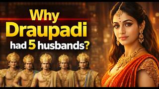 Why Draupadi Had 5 Husbands? | Untold Truth of Mahabharata 🔥