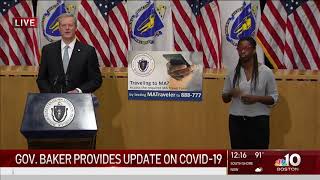 Gov. Baker Identifies 4 High Risk COVID-19 Communities in Mass.
