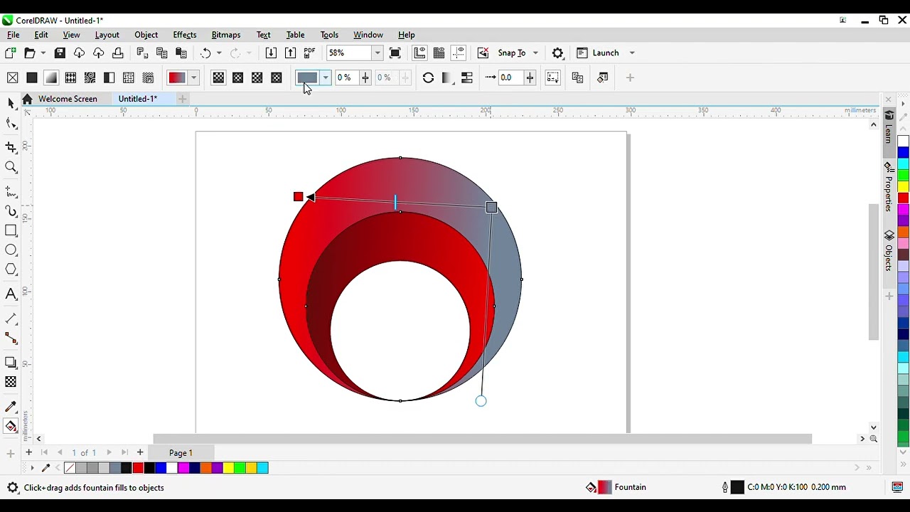 How to draw 3D circle