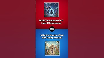 Would You Rather? - Kids Edition #shorts