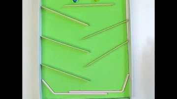 DIY Toys Montessori at Home Marble Maze Kids Activity