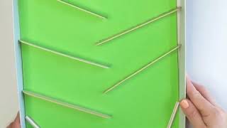DIY Toys Montessori at Home Marble Maze Kids Activity