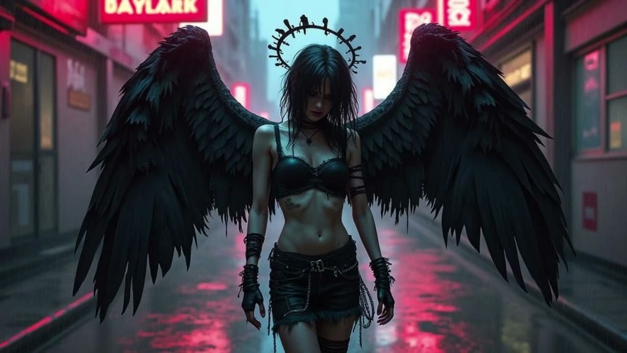 Broken Haloes on Neon Streets