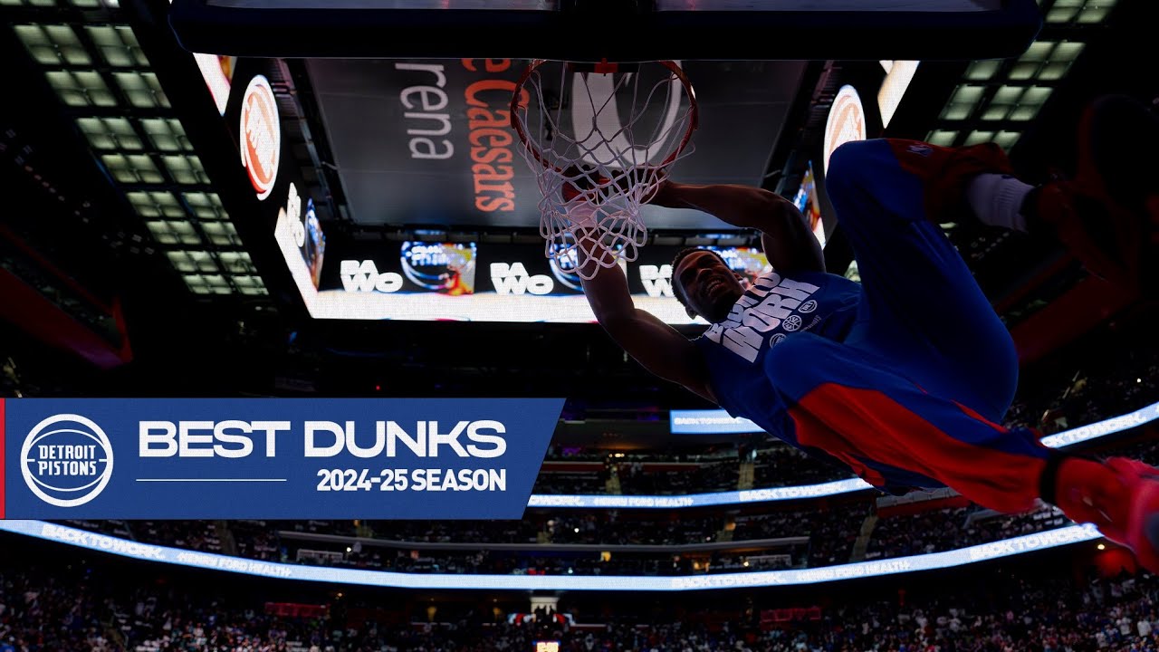 TOP DUNKS OF THE SEASON | Detroit Pistons 2024-25 Season