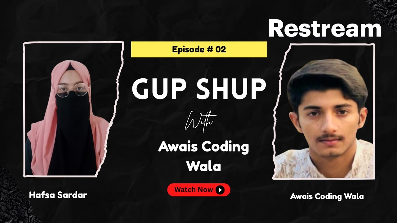 Ep # 2 Gup Shup with Awais Coding wala - YouTube