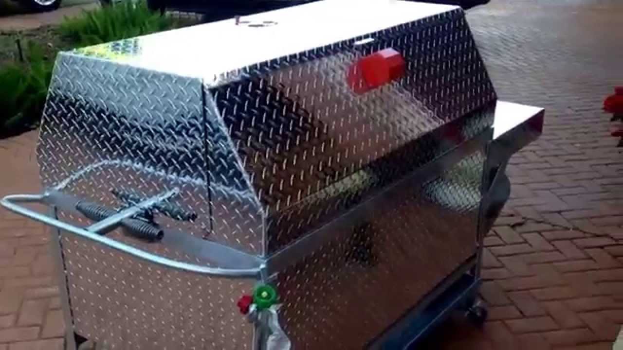 JH-1 horno para asar puerco y todo lo que quiera el Number 1 en Miami -  YouTube
