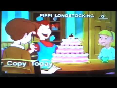 Pippi Longstocking Australian VHS and DVD Promo