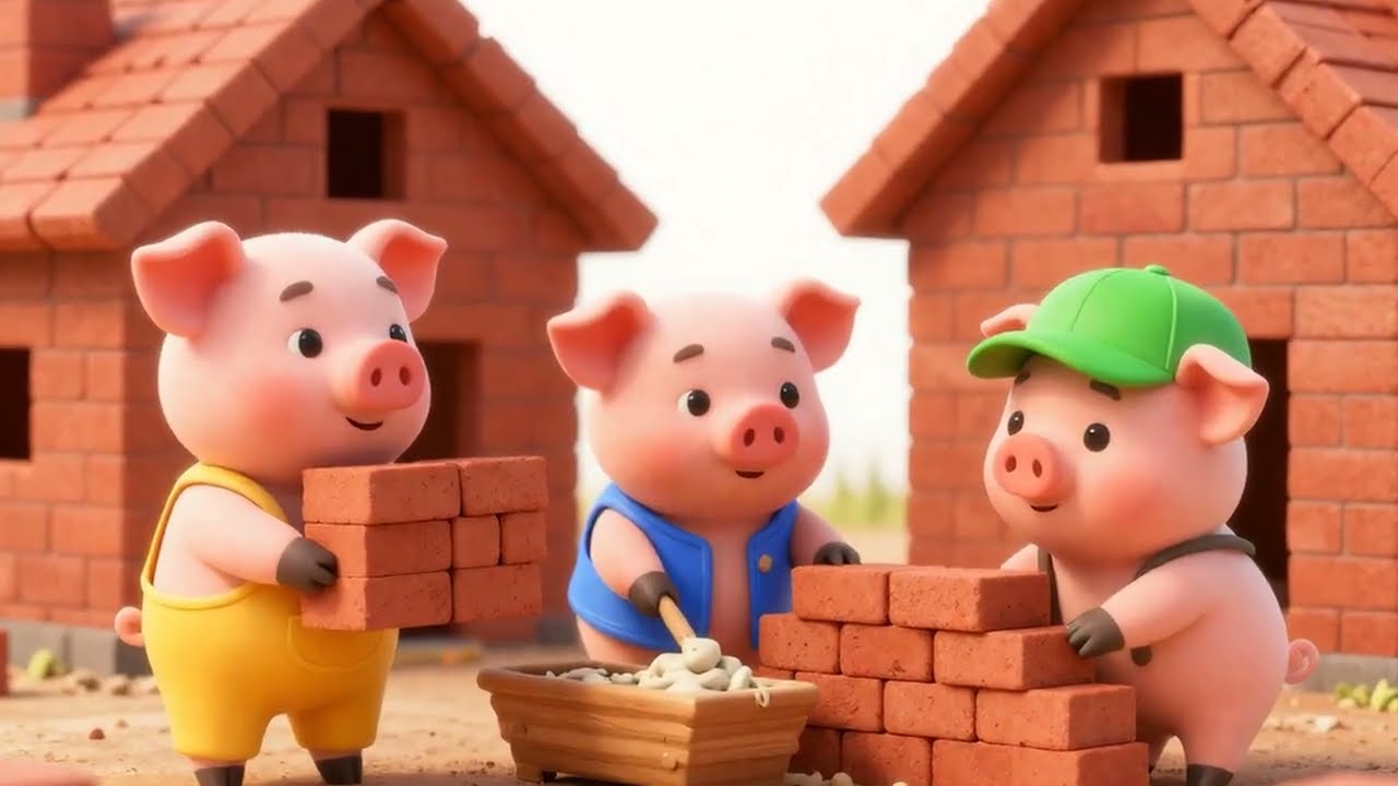 The Three Little Pigs – AI Animated Story | VideoStoryboard Demo