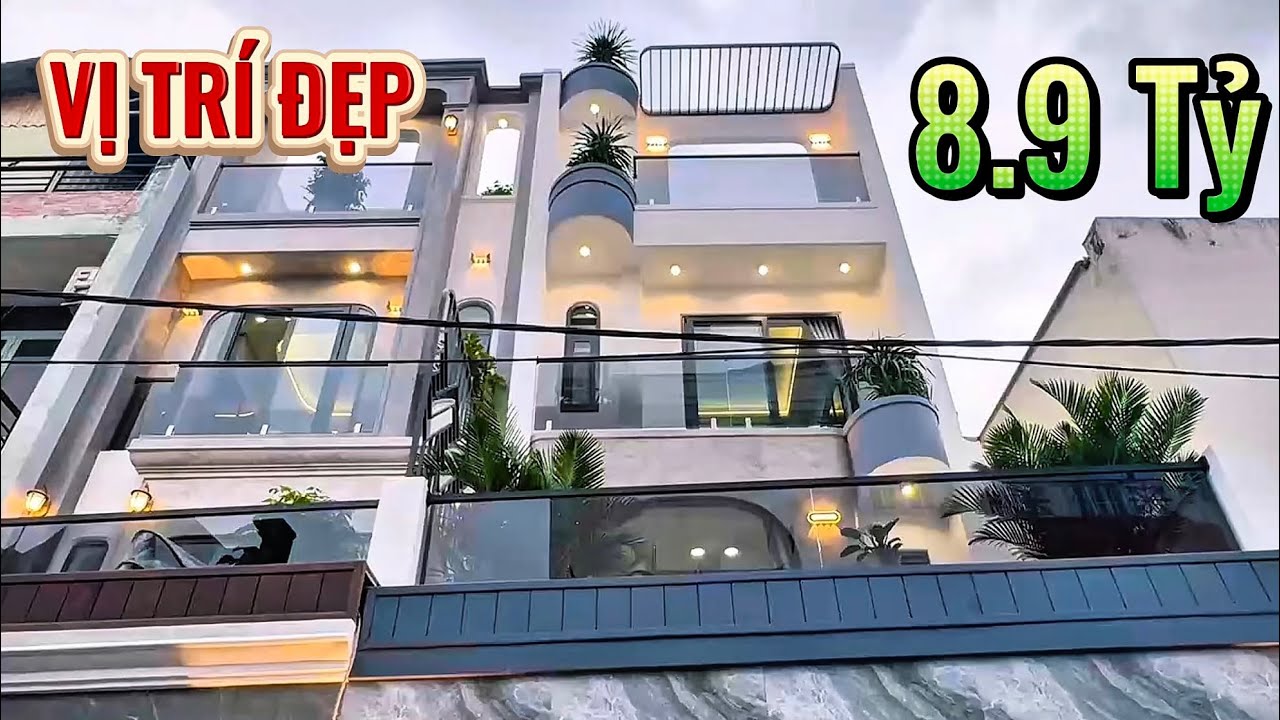 Nhà Xây Mới Vị Trí Đẹp Quang Trung Gò Vấp 5 Phòng | Giá 8.9 Tỷ (TL)