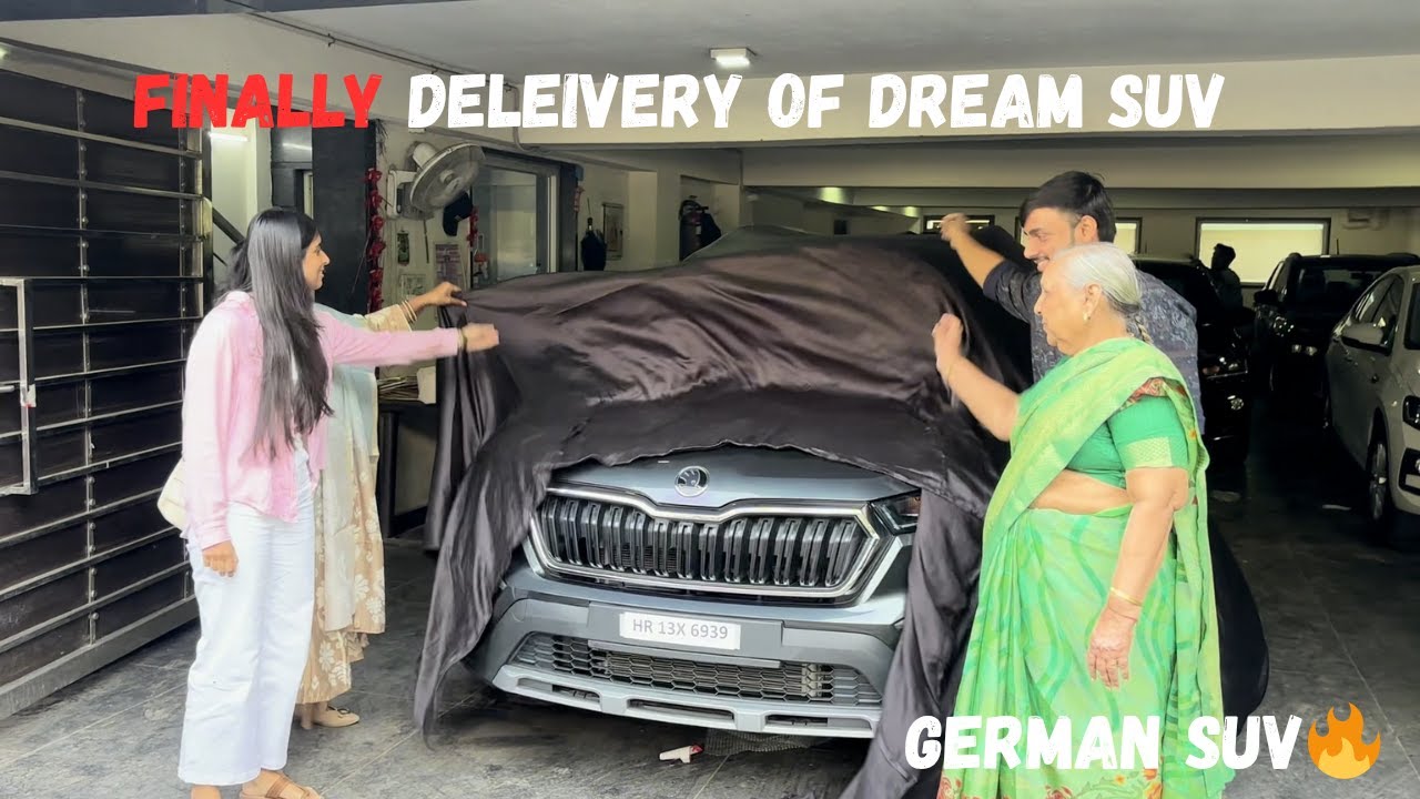 FINALLY TAKING DELIVERY OF NEW SKODA || NEW CAR || BEST SUV ||