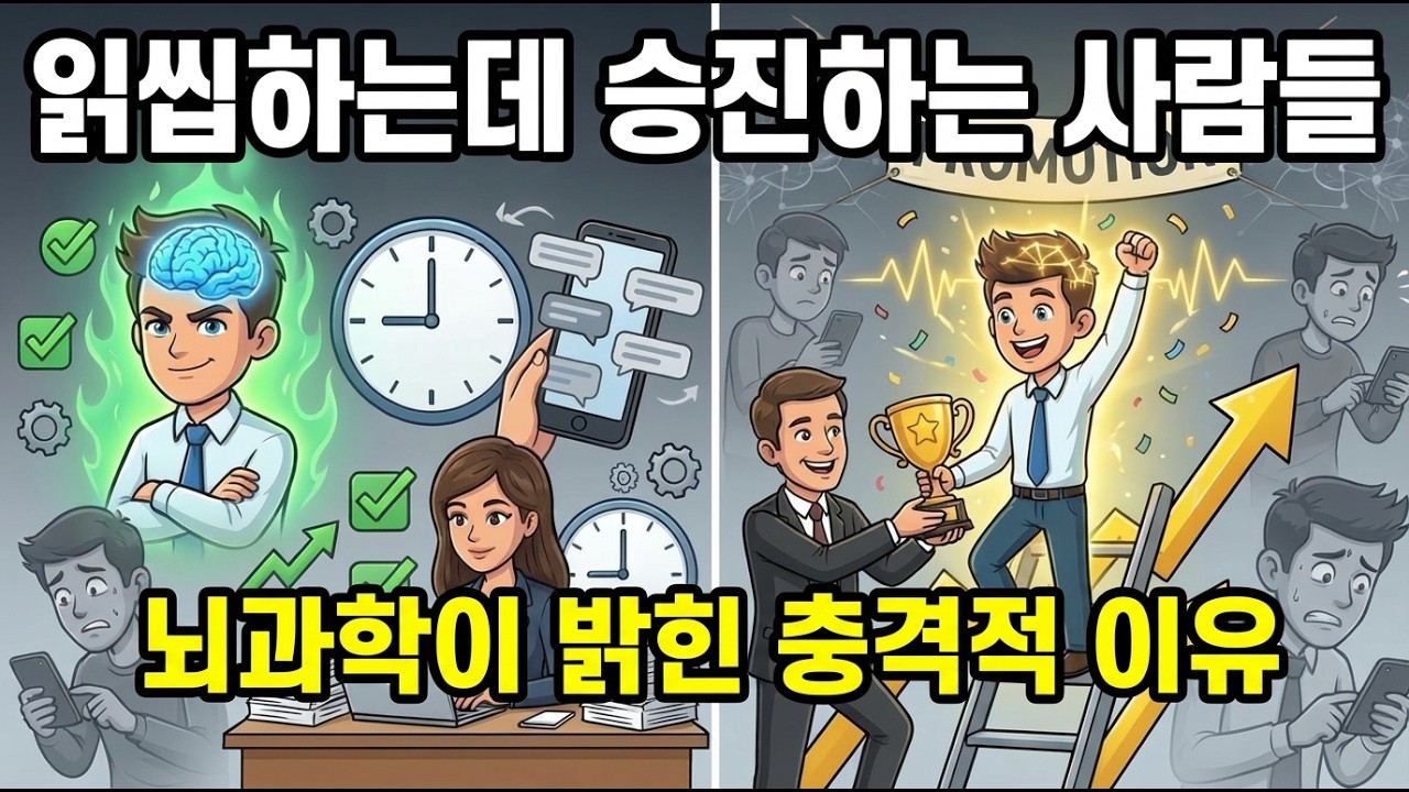 결정 피로를 피하는 법 I 뇌 에너지 관리의 차이 I 카톡 조용한데 실적은 1등 I 그들의 뇌는 도서관이다