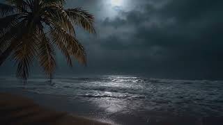 Remote Beach at Midnight β Gentle Ocean Waves for Deep Sleep and Peaceful Rest (No Music β’ 3 Hours)