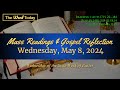 Todays catholic mass readings  gospel reflection  wednesday may 8 2024