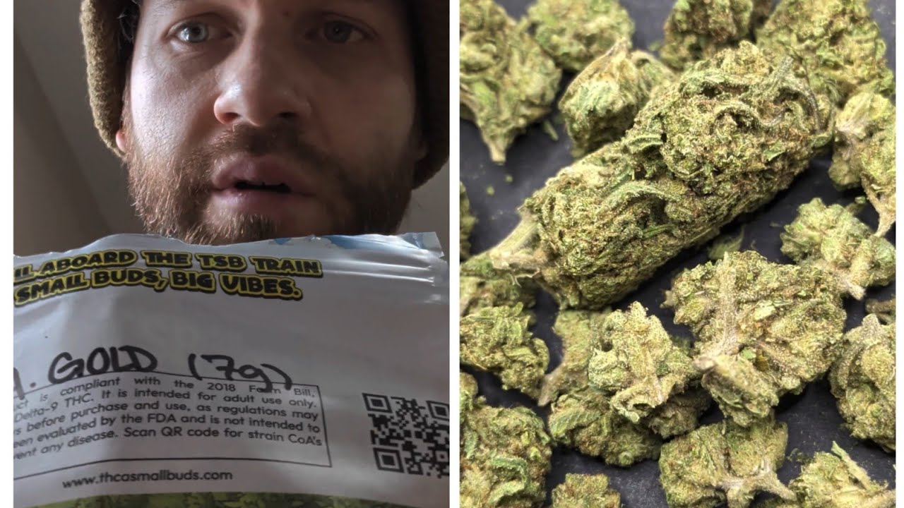 "Acapulco Gold" Thca Small Buds light assist hemp