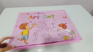Super Mega Art Set 208 pieces