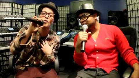 Bruno Mars and Phil Lawrence Being Funny