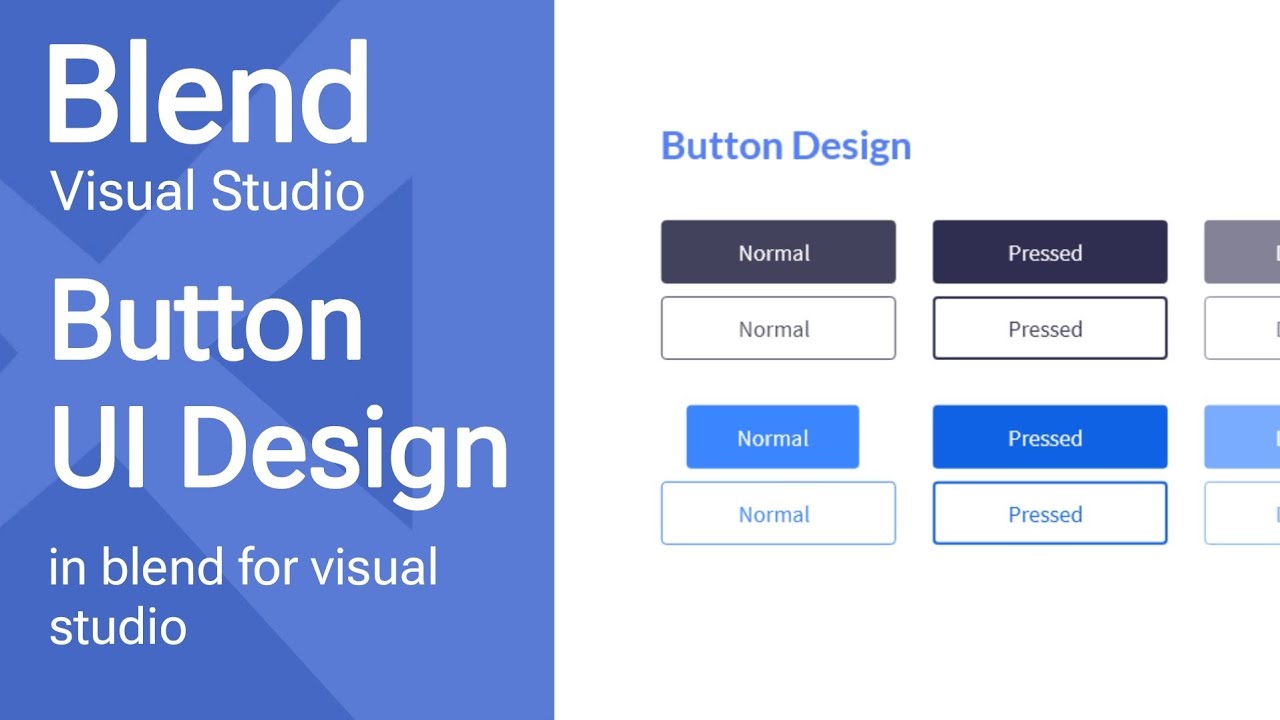 Blend Tutorials Designing a in Visual Studio Blend 2019 - Episode 04 YouTube