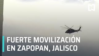 Operativo en fraccionamiento de Zapopan, Jalisco - Por las Mañanas