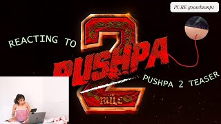 Pushpa 2 Teaser reaction |Allu Arjun | Sukumar | Rashmika Mandanna