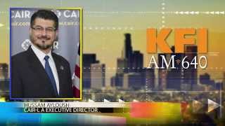 CAIR-LA Rep discussing Paris Charlie Hebdo attack on KFI's Bill Carroll
