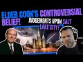 Elder cooks controversial belief   judgements upon salt lake city