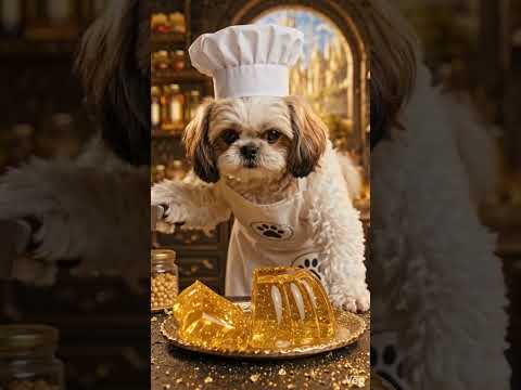 シーズー8_黄金ゼリー食べちゃうぞ　#asmr  #dog