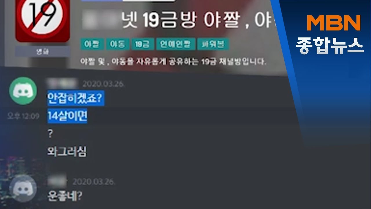 [단독] 디스코드 채팅방 들어가보니…불법 난무하는데 