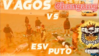 VAGOS 💛VS Changang❤️| Territory + Gang Fight | Full situation | Ceylon rp | GTA RP 🥵🔥