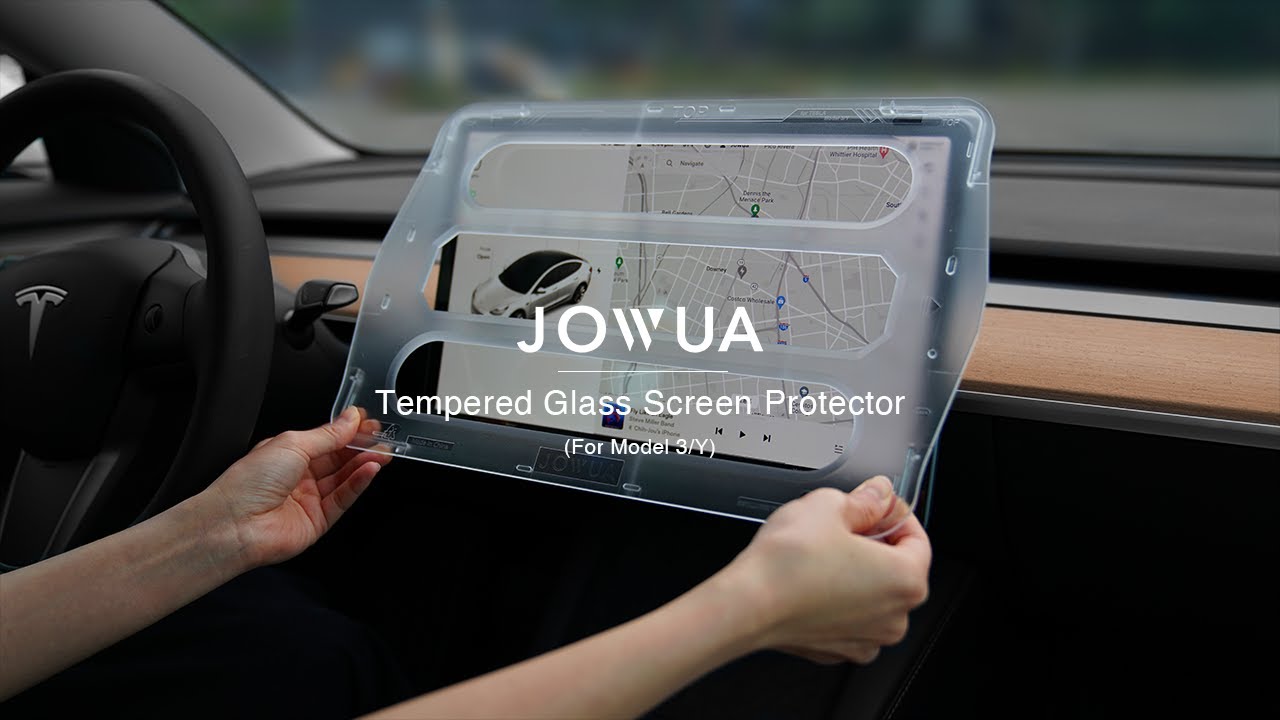 Tempered Glass Screen Protector for Tesla Model 3 / Y – JOWUA