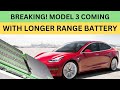 Tesla&#39;s New Model 3 Is Reportedly Coming With CATL&#39;s New Long Range Battery