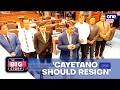 Minority bloc calls for Cayetano's resignation as Senate President
