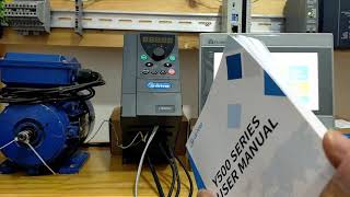 Haiwell HMI control Inverter M-Driver via Modbus Rs485 screenshot 1