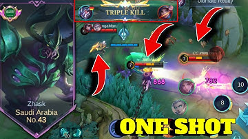 ZHASK 100% TURE DAMAGE BUILD !! EASY ONE SHOT ENEMY !! 🫨 ( must watch this! )