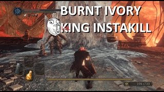 Dark Souls II - INSTAKILL BURNT IVORY KING!!! (Crown of the Ivory King DLC)