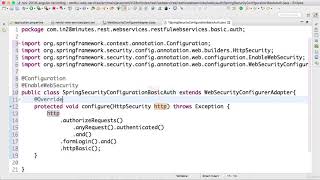 076 Step 75   Configure Spring Security to disable CSRF and enable OPTION Requests