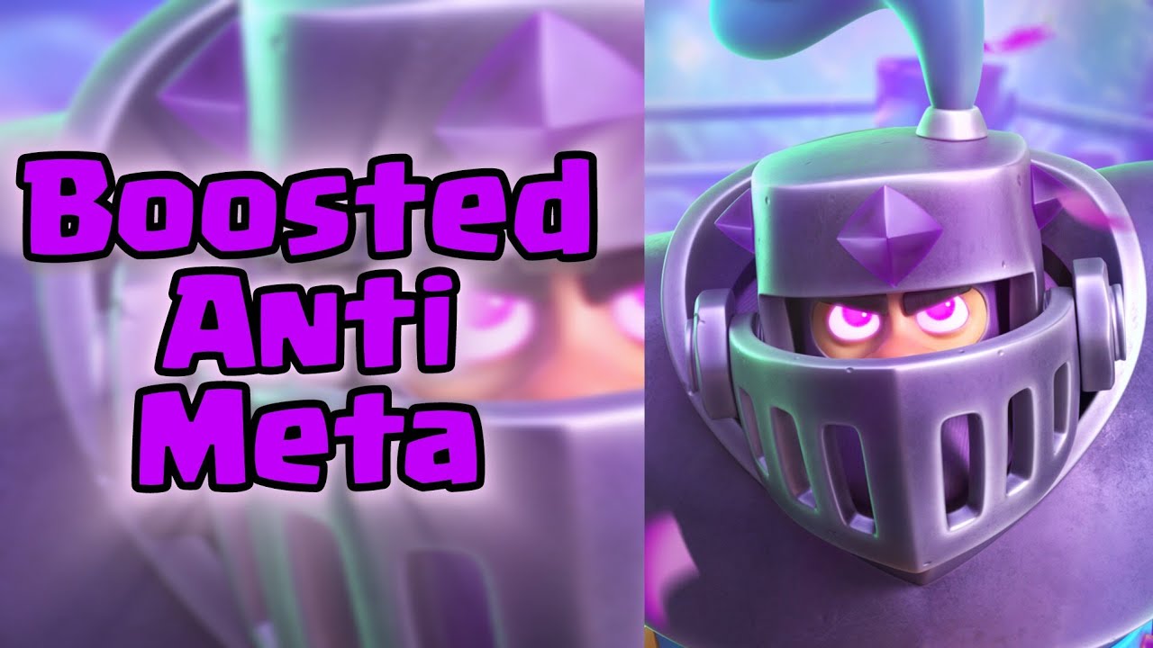 Boosted Anti Meta Best Megaknight Deck Clash Royale