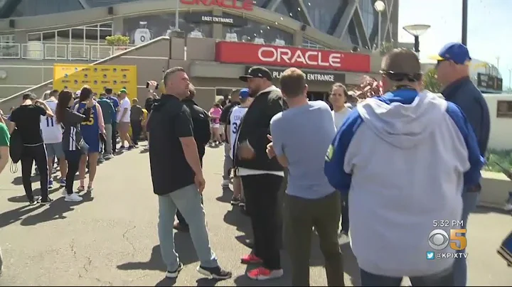 Warriors Fans Gear Up For NBA Finals Game 3 At Oracle Arena